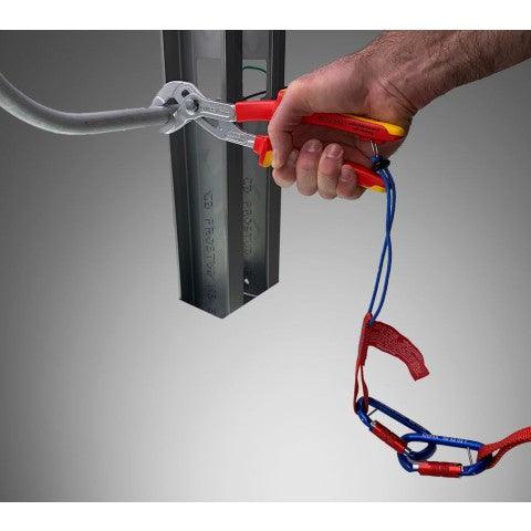 38" Tool Tethering Lanyard with Captive Eye Carabiner - First Choice Electric