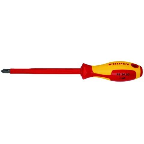 10 1/2" Phillips Screwdriver, 6"-1000V Insulated, P3 - First Choice Electric
