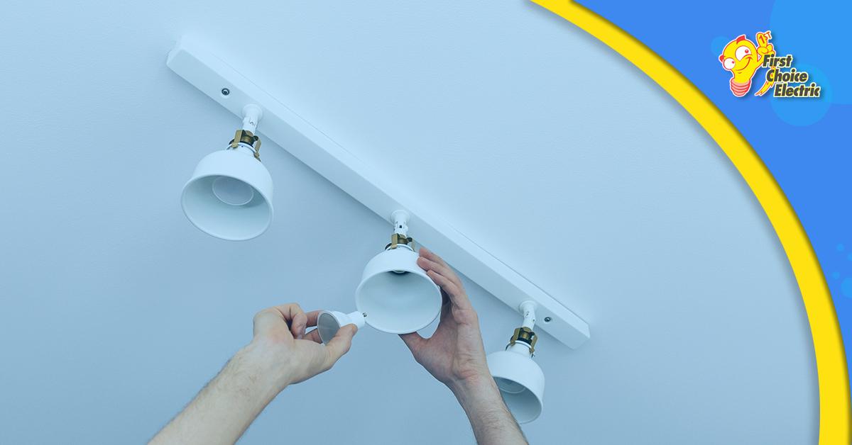 Illuminate your space with the brilliance of tailored lighting solutions from First Choice Electric. Specializing in light fixture installations, LED upgrades, and custom lighting projects such as track lighting, accent lighting, and under-cabinet illumination.