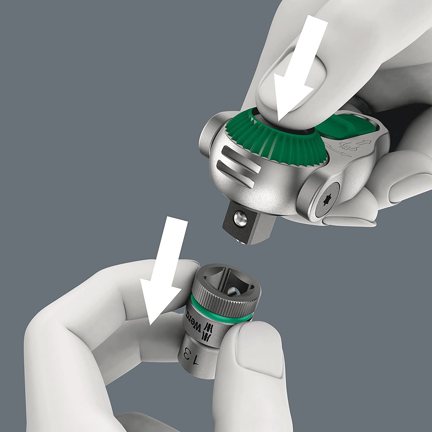 Zyklop 1/4" SAE Ratchet Set (Piece of 28)