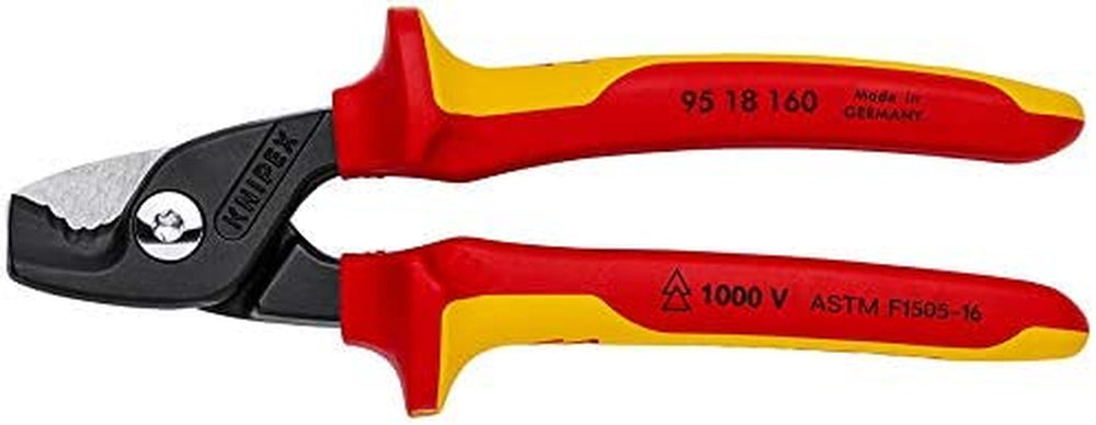 Tools 95 18 160 US Stepcut Cable Shears, Insulated Grip 6.25-Inch