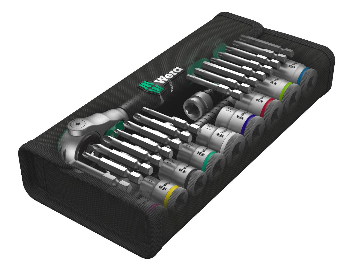 Zyklop 3/8" Metric Ratchet Set (Piece of 29)