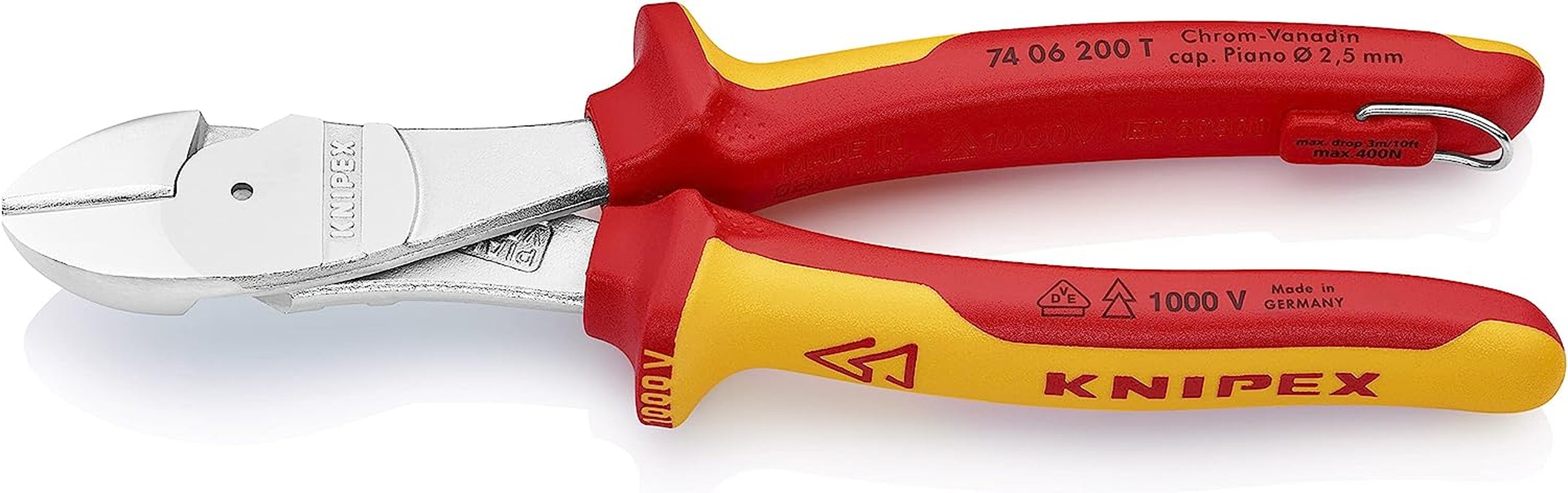 High Leverage Diagonal Cut 1000V Insulated Tethered Att