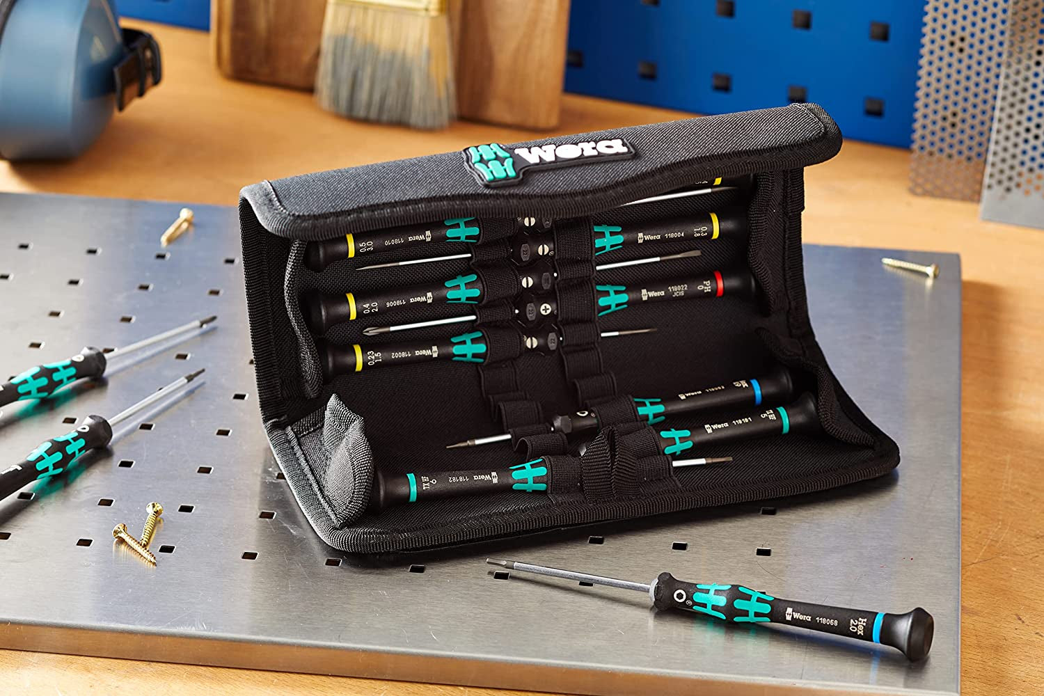 Kraftform Micro-Set/12 Sb 1 Screwdriver Set for Electronic Applications