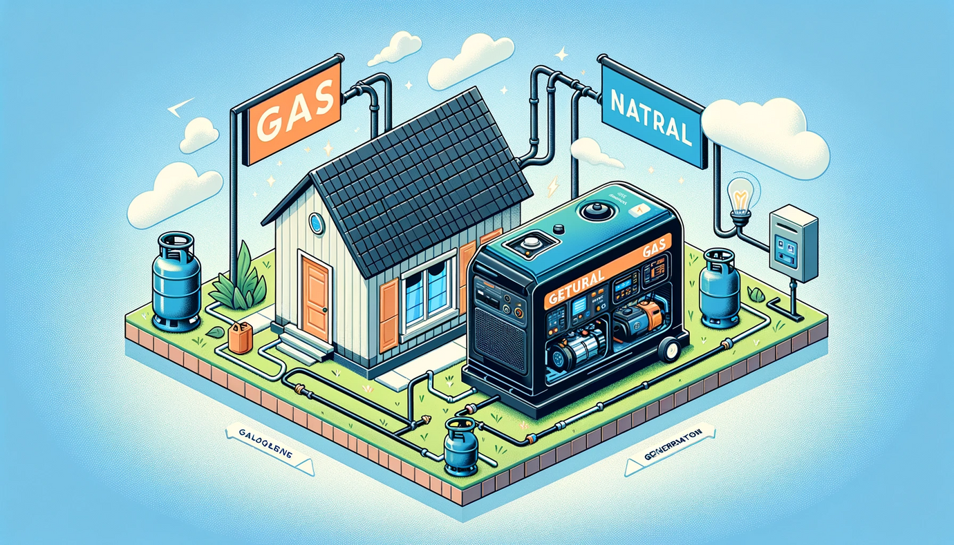 Home Electric Generators: Choosing Between Gas and Natural Gas Options