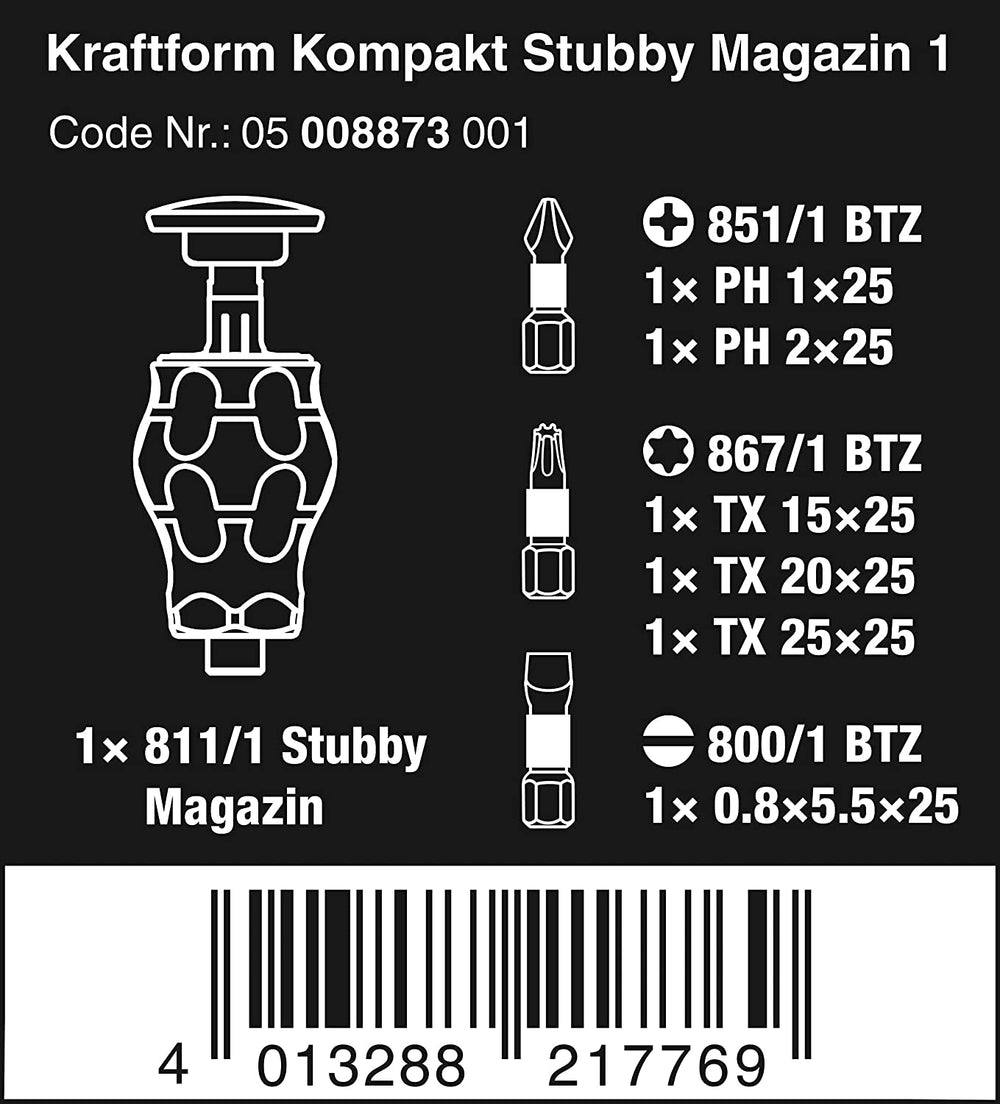 Kraftform Kompakt Stubby Magazin 1