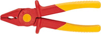 98 62 01 Snipe Nose Plastic Pliers 1000V Insulated, Red/Yellow