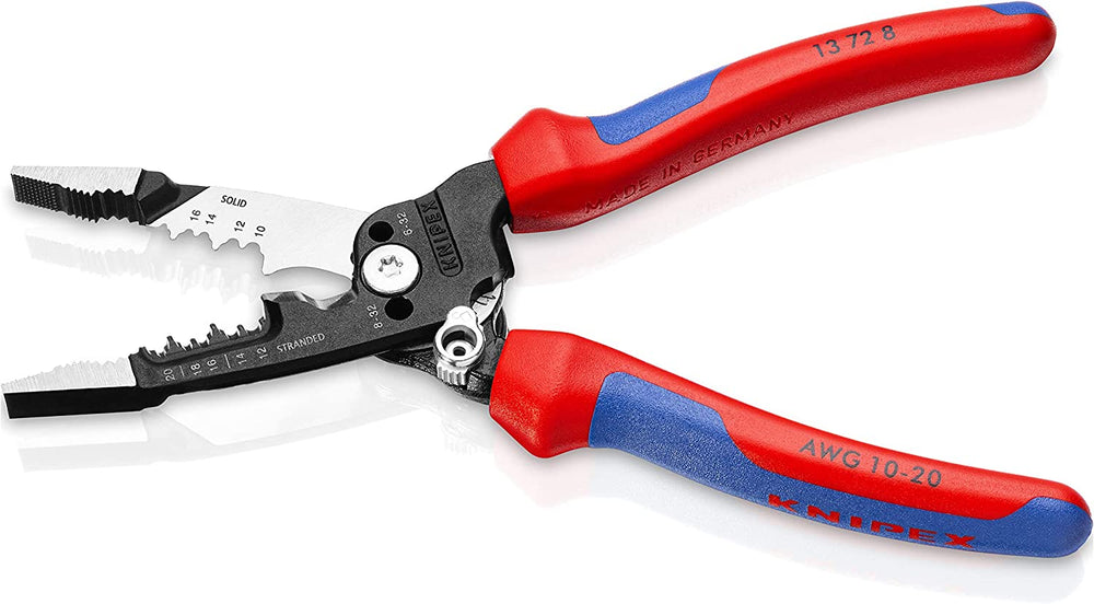 KNIPEX Tools 13 72 8 Forged Wire Stripper, 8-Inch